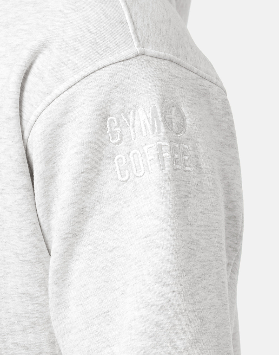 Sierra Drift Hoodie in White Marl