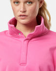 Snap Collar Sierra Sweatshirt in Sangria Sunset