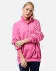 Snap Collar Sierra Sweatshirt in Sangria Sunset