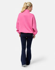 Snap Collar Sierra Sweatshirt in Sangria Sunset
