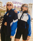 Snap Polar Fleece in Azure Blue