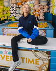 Kin Windbreaker in Azure Blue