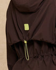 Cinch Windbreaker in Mocha Bean