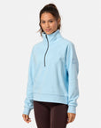 Clubhouse Quarter Zip in Baby Blue