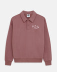 Daily Collared Sweatshirt in Terra Rose