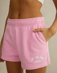 Daily Cotton Shorts in Pink Blossom