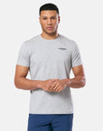 Everyday Graphic Tee in Grey Marl