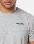Everyday Graphic Tee in Grey Marl