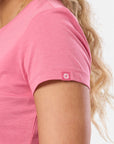 Everyday Tee in Blush Red