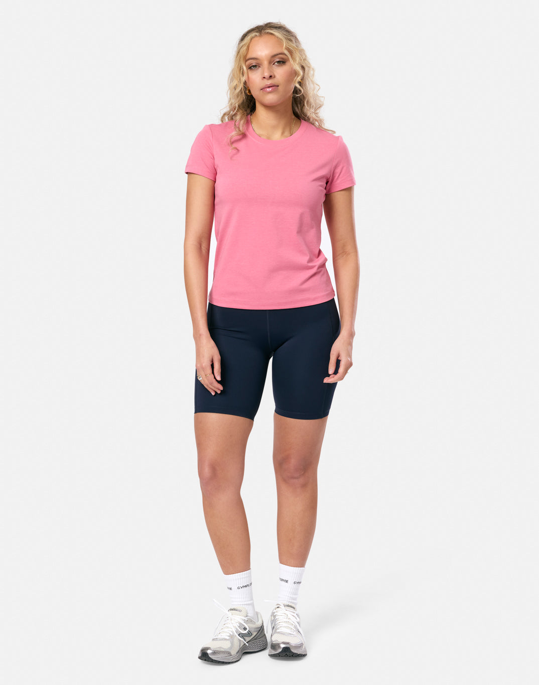 Everyday Tee in Blush Red