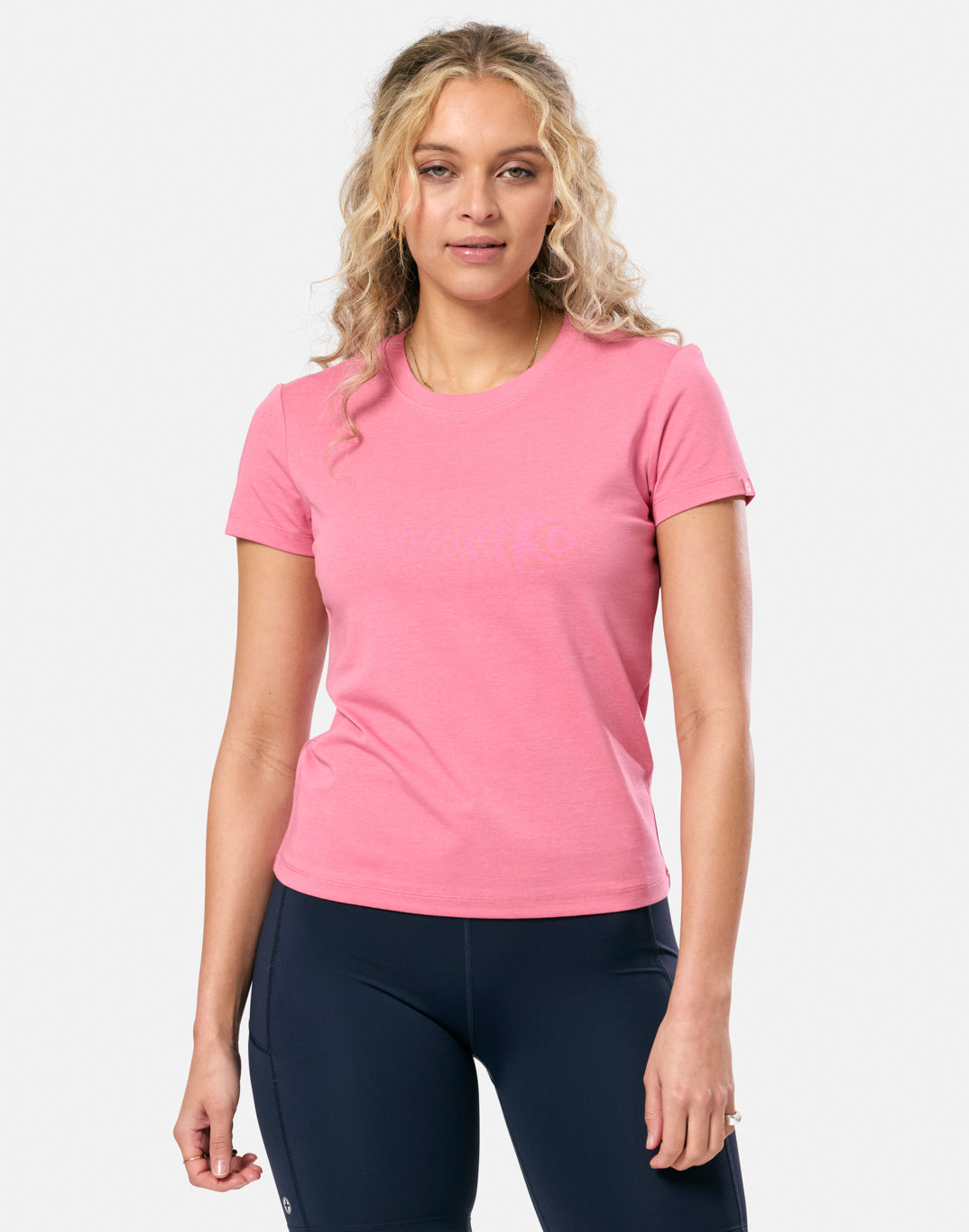 Everyday Tee in Blush Red