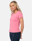 Everyday Tee in Blush Red