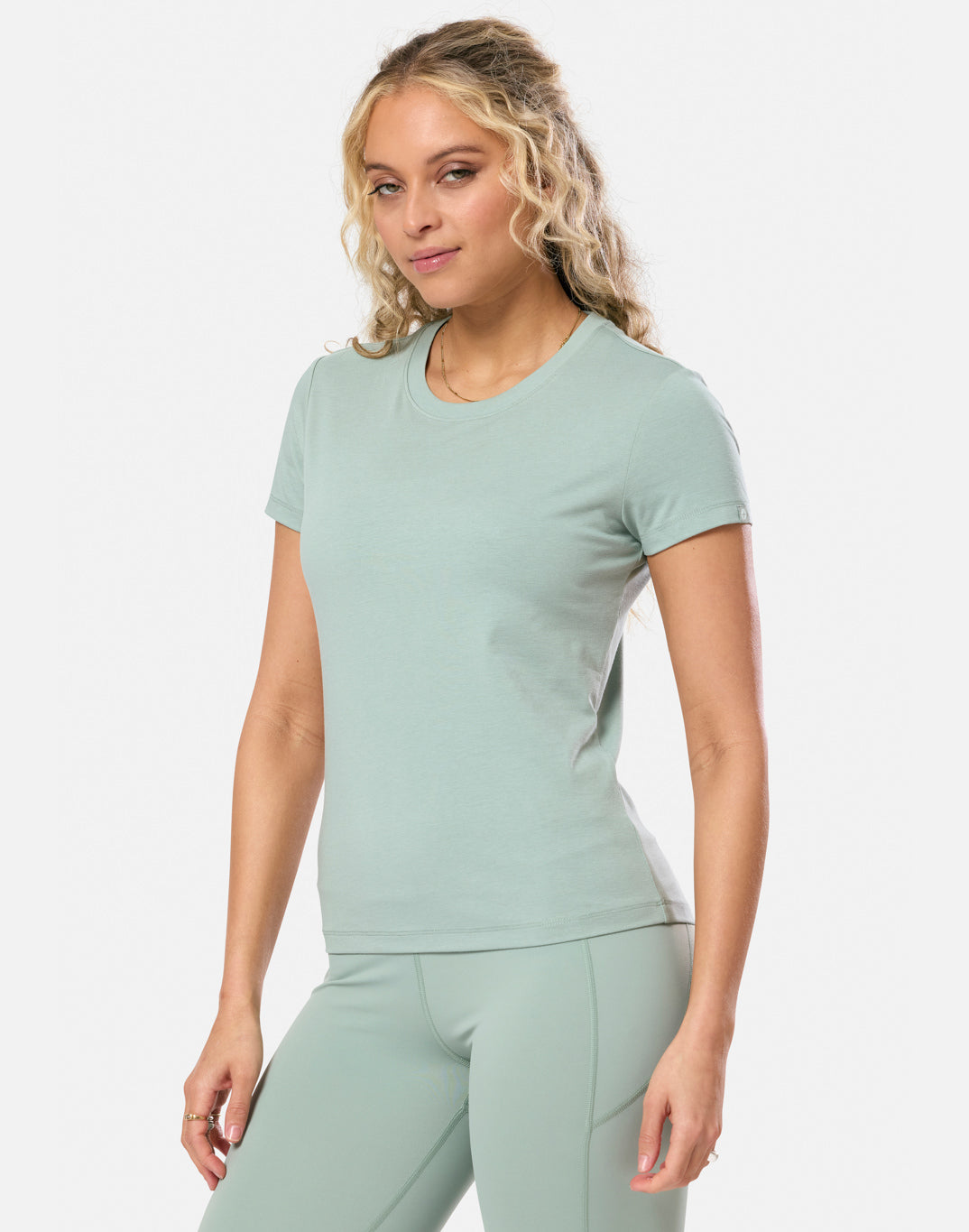 Everyday Tee in Summer Green
