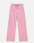 Wide Leg Jogger in Pink Blossom