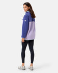 Half Snap Polar Fleece in Lilac