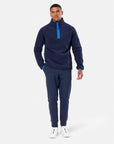 Half Zip Polar Fleece in Twilight Navy