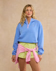 Haven Hoodie in Periwinkle Blue