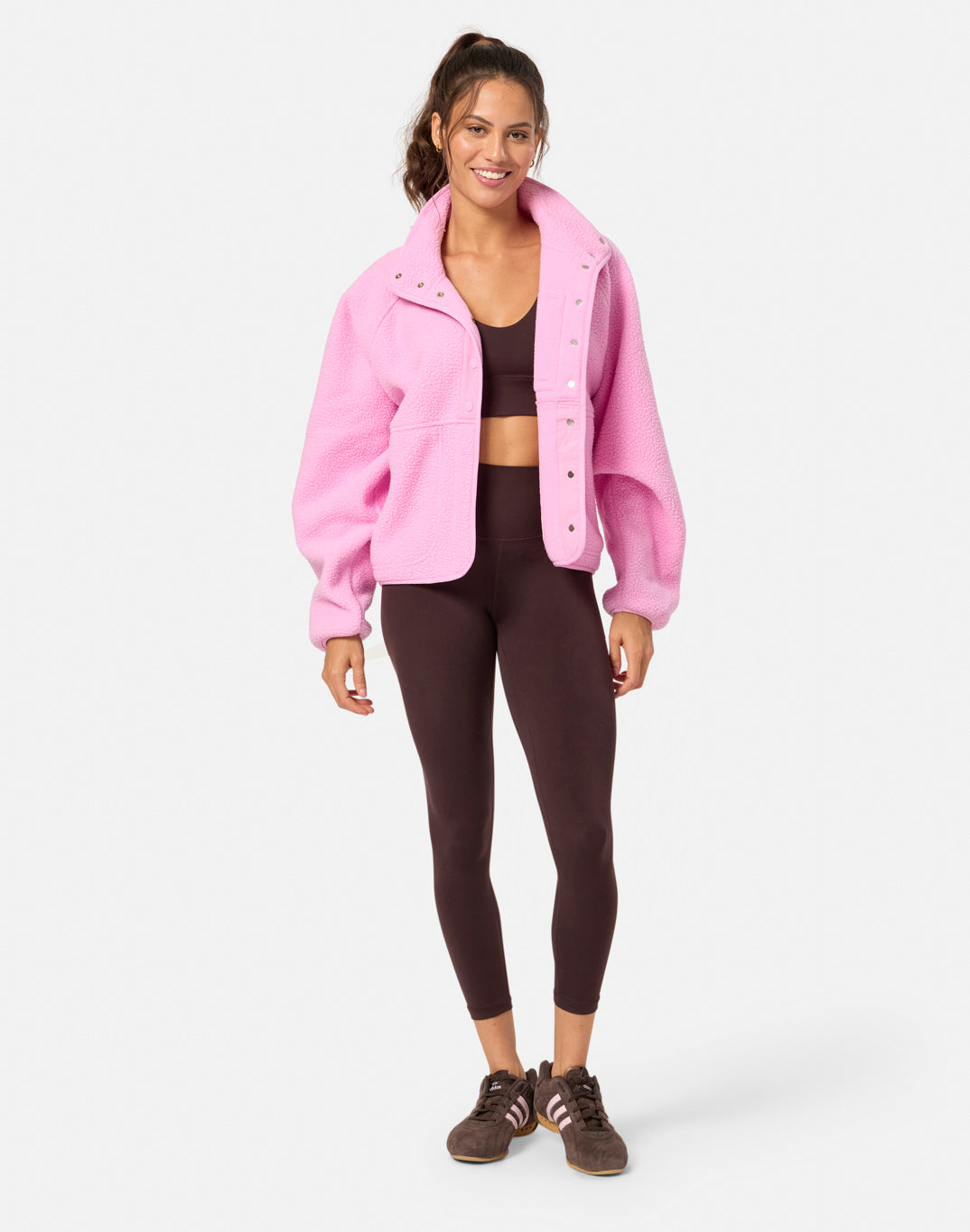 Horizon Layer Up Full Snap in Cotton Candy