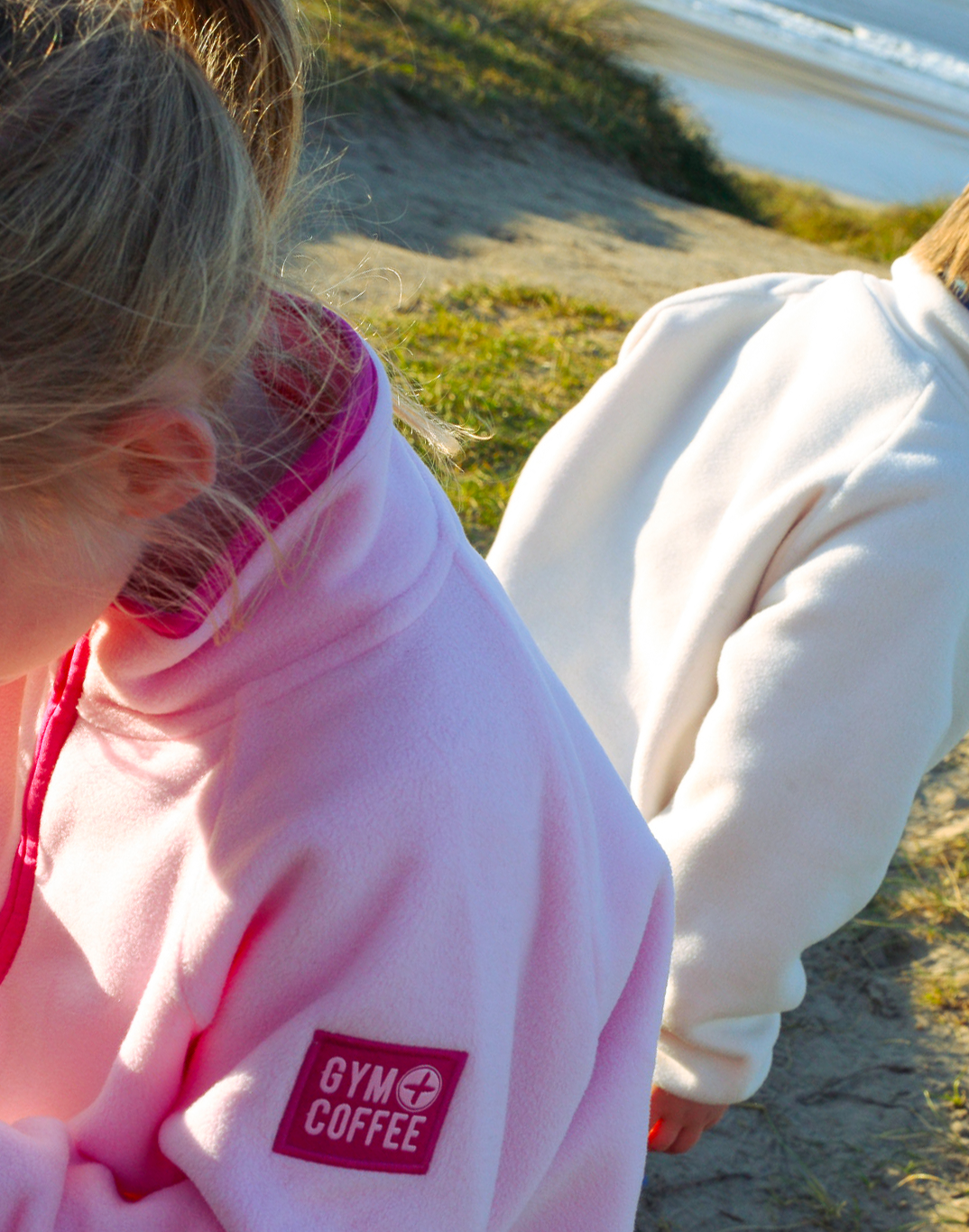 Kids Polar Fleece in Baby Pink