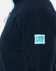Half Zip Polar Fleece in Obsidian Blue