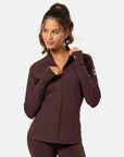 Relentless Full Zip in Mocha Bean