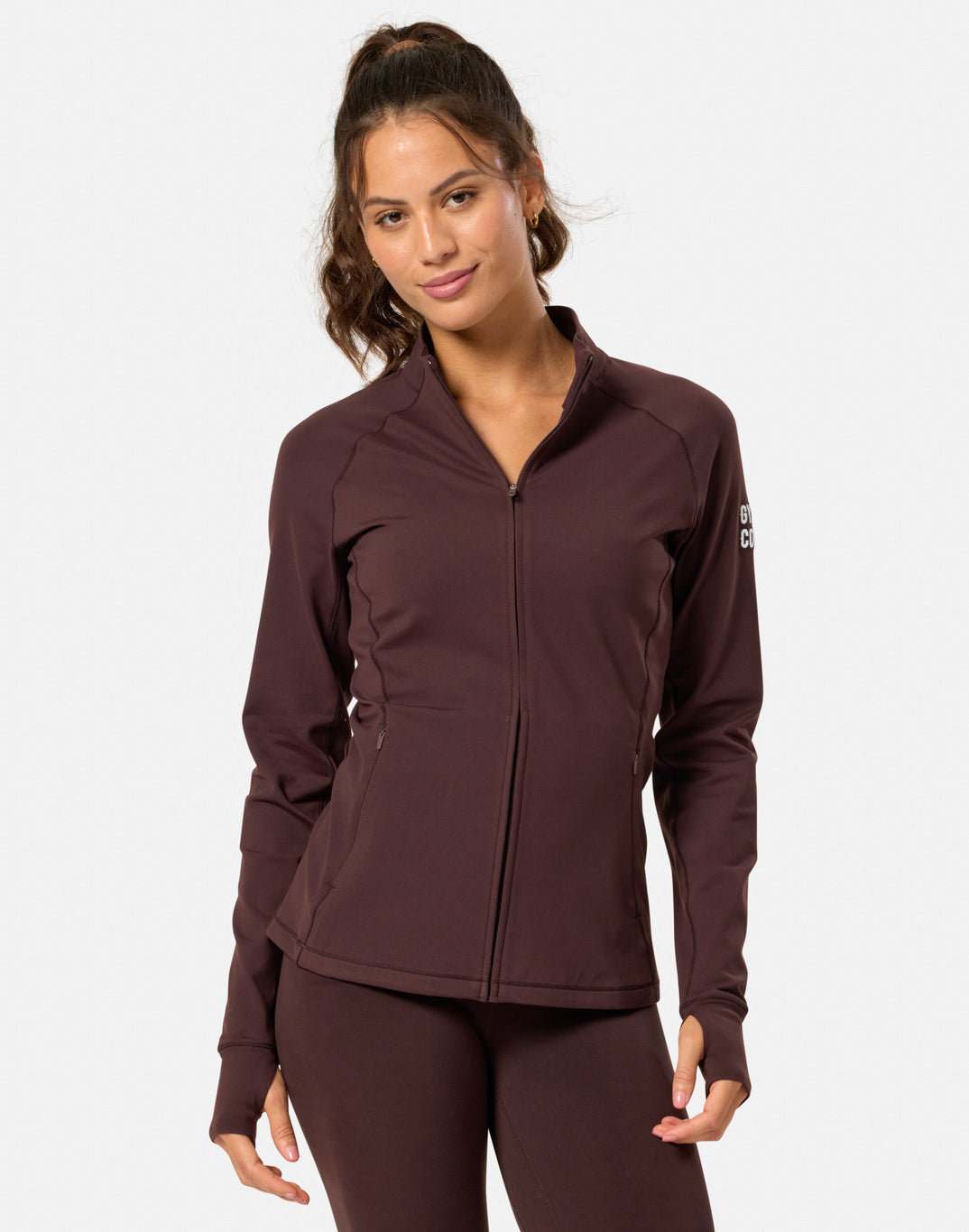 Relentless Full Zip in Mocha Bean