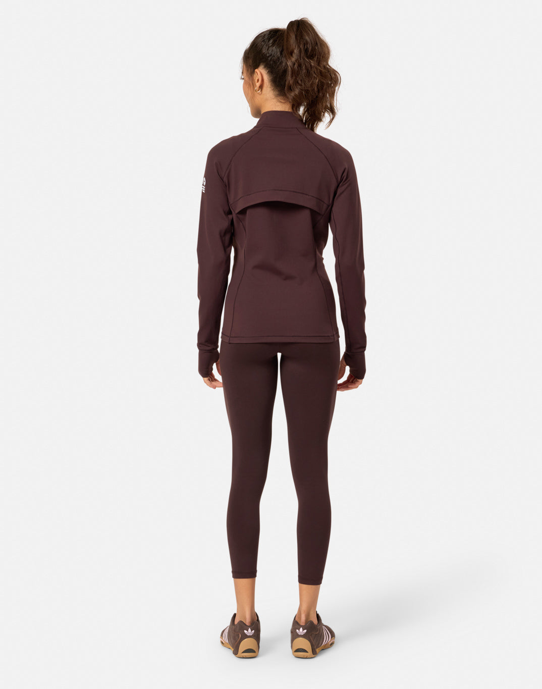 Relentless Full Zip in Mocha Bean