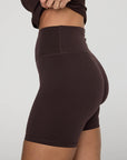 Soft-Motion 5" Bike Short in Mocha Bean