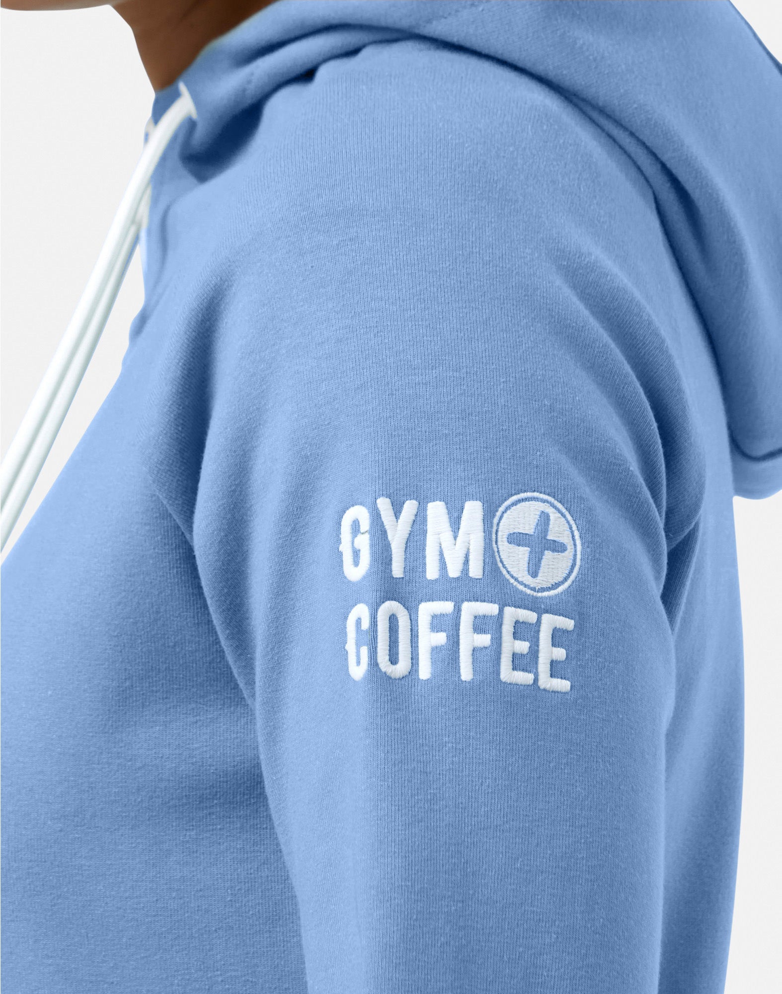 Chill Zip Hoodie in Oasis Blue