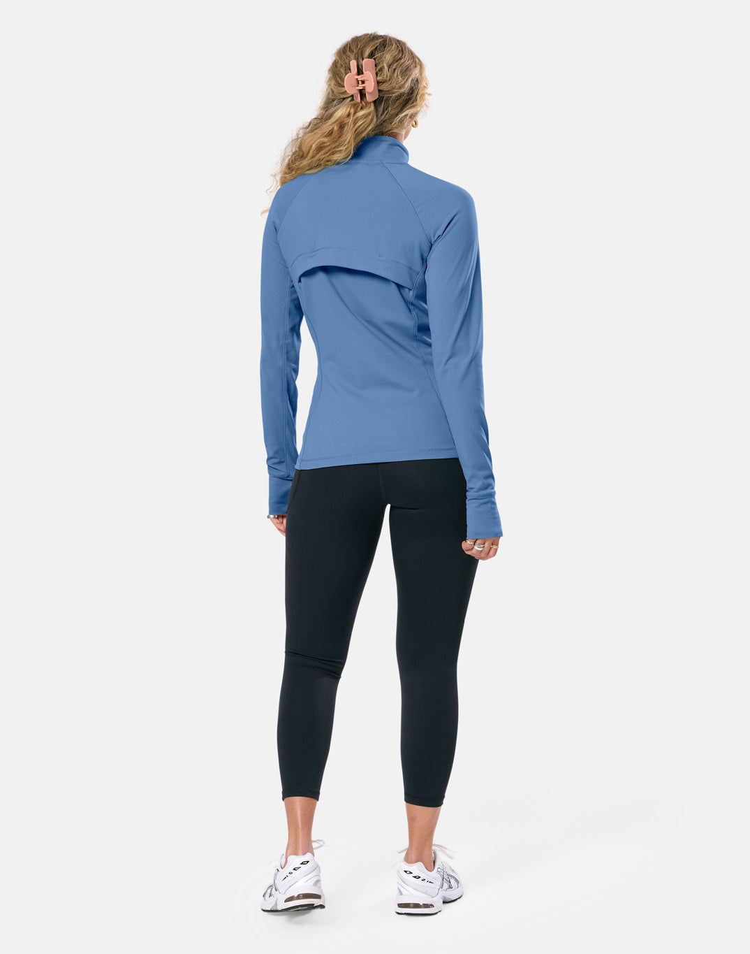 Relentless Full Zip in Oasis Blue