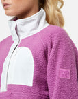 Horizon Layer Up Half Snap in Crisp Pink