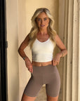 Soft-Motion 5" Bike Short in Pebble