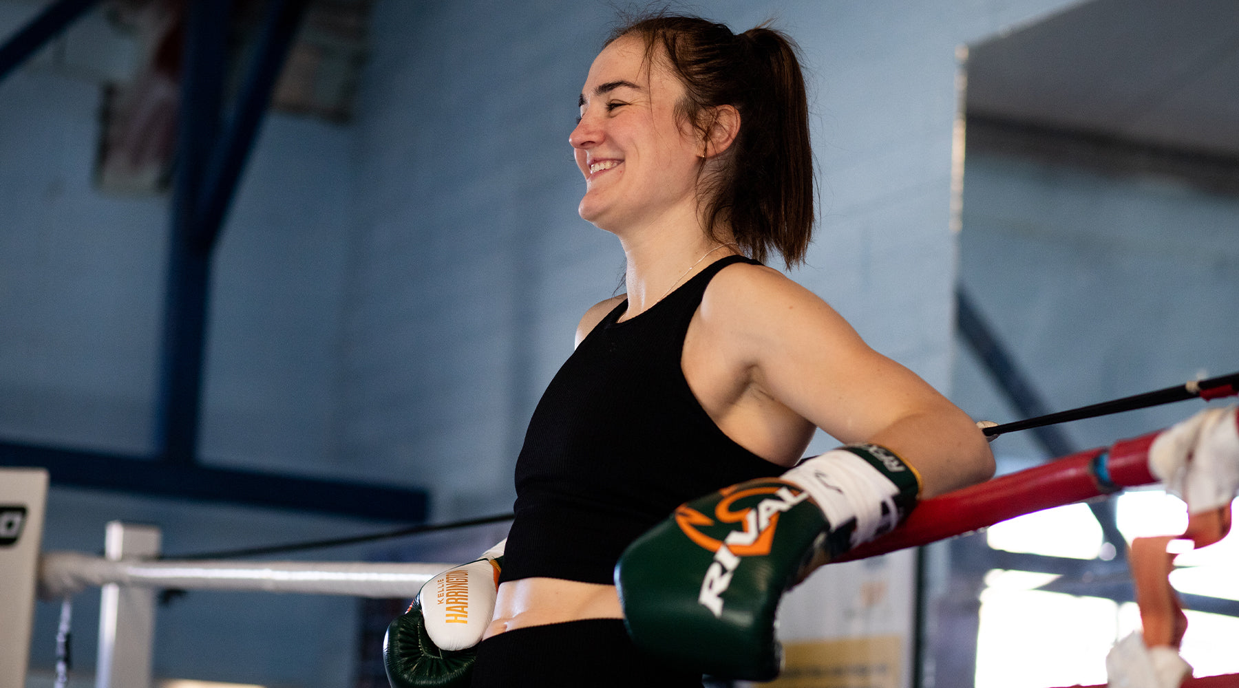 Kellie Harrington, MLR Ambassador, Gym+Coffee, Boxing gear, Brand Ambassador