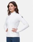 Adaptive Zip in Ultra White - Midlayer - Gym+Coffee IE