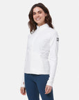 Adaptive Zip in Ultra White - Midlayer - Gym+Coffee IE