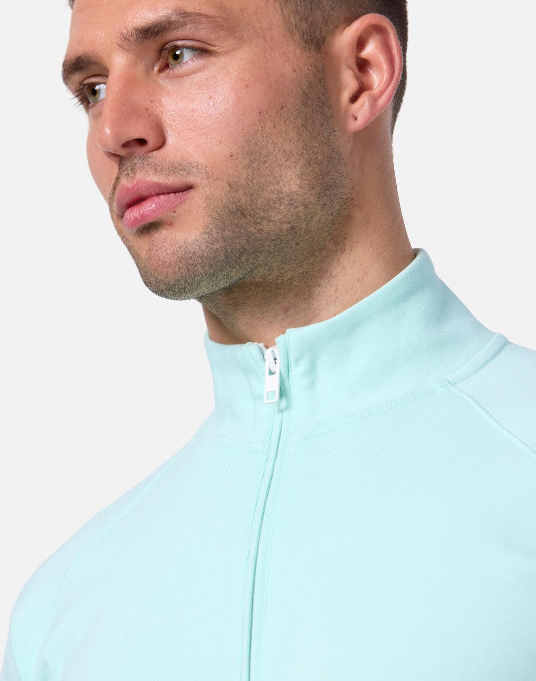 Chill Half Zip in Mint - Sweatshirts - Gym+Coffee IE