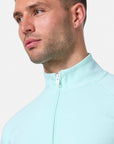 Chill Half Zip in Mint - Sweatshirts - Gym+Coffee IE