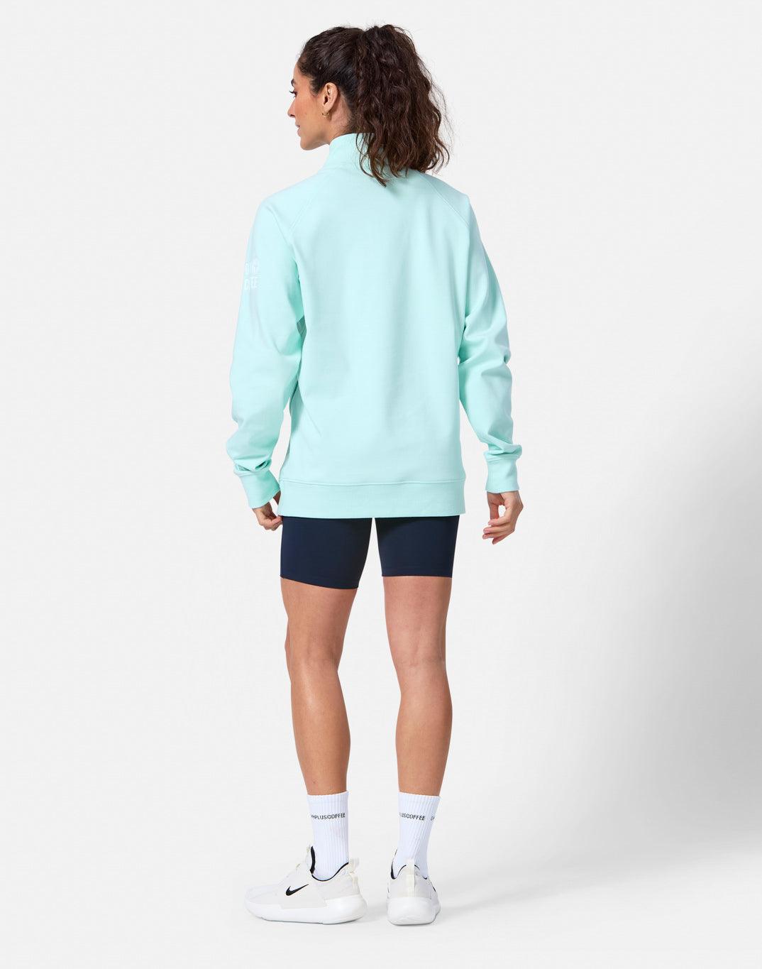 Chill Half Zip in Mint - Sweatshirts - Gym+Coffee IE