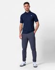 Coffee Polo Tee in Obsidian - T-Shirts - Gym+Coffee IE