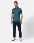 Coffee Polo Tee in Sage - T-Shirts - Gym+Coffee IE