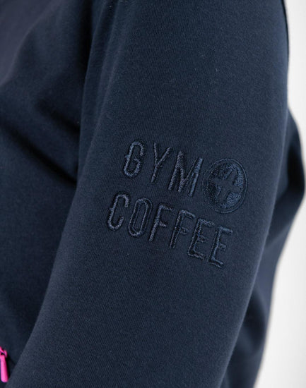 Chill Zip Crop Hoodie in Obsidian - Hoodies - Gym+Coffee IE