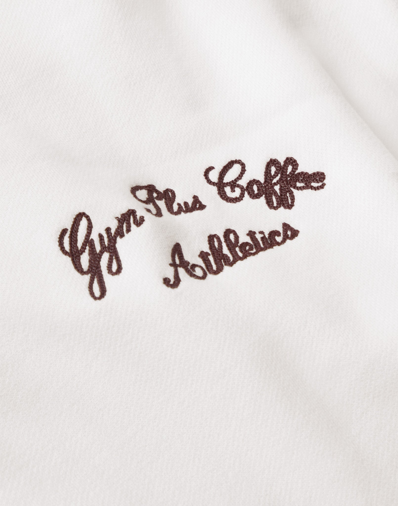 Daily Zip Hoodie in Warm White
