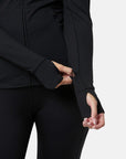 Adaptive Zip in Black - Midlayer - Gym+Coffee IE