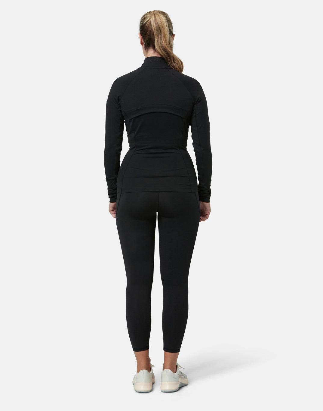 Adaptive Zip in Black - Midlayer - Gym+Coffee IE