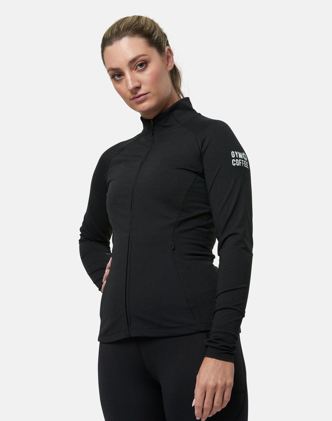 Adaptive Zip in Black - Midlayer - Gym+Coffee IE