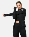 Adaptive Zip in Black - Midlayer - Gym+Coffee IE