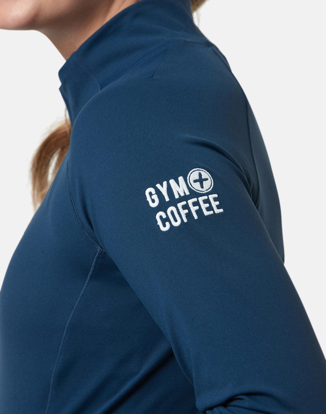 Adaptive Zip in Petrol Blue - Midlayer - Gym+Coffee IE