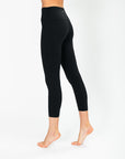 Aurora 7/8 Legging in Black - Leggings - Gym+Coffee IE