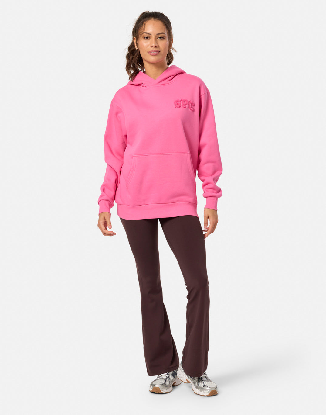 Cascade Hoodie in Sangria Sunset