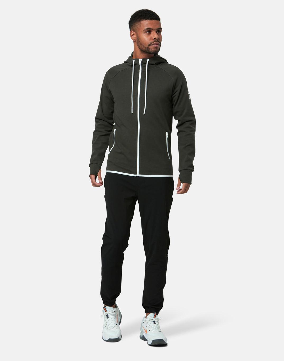 Chill Zip Hoodie in Khaki - Hoodies - Gym+Coffee IE